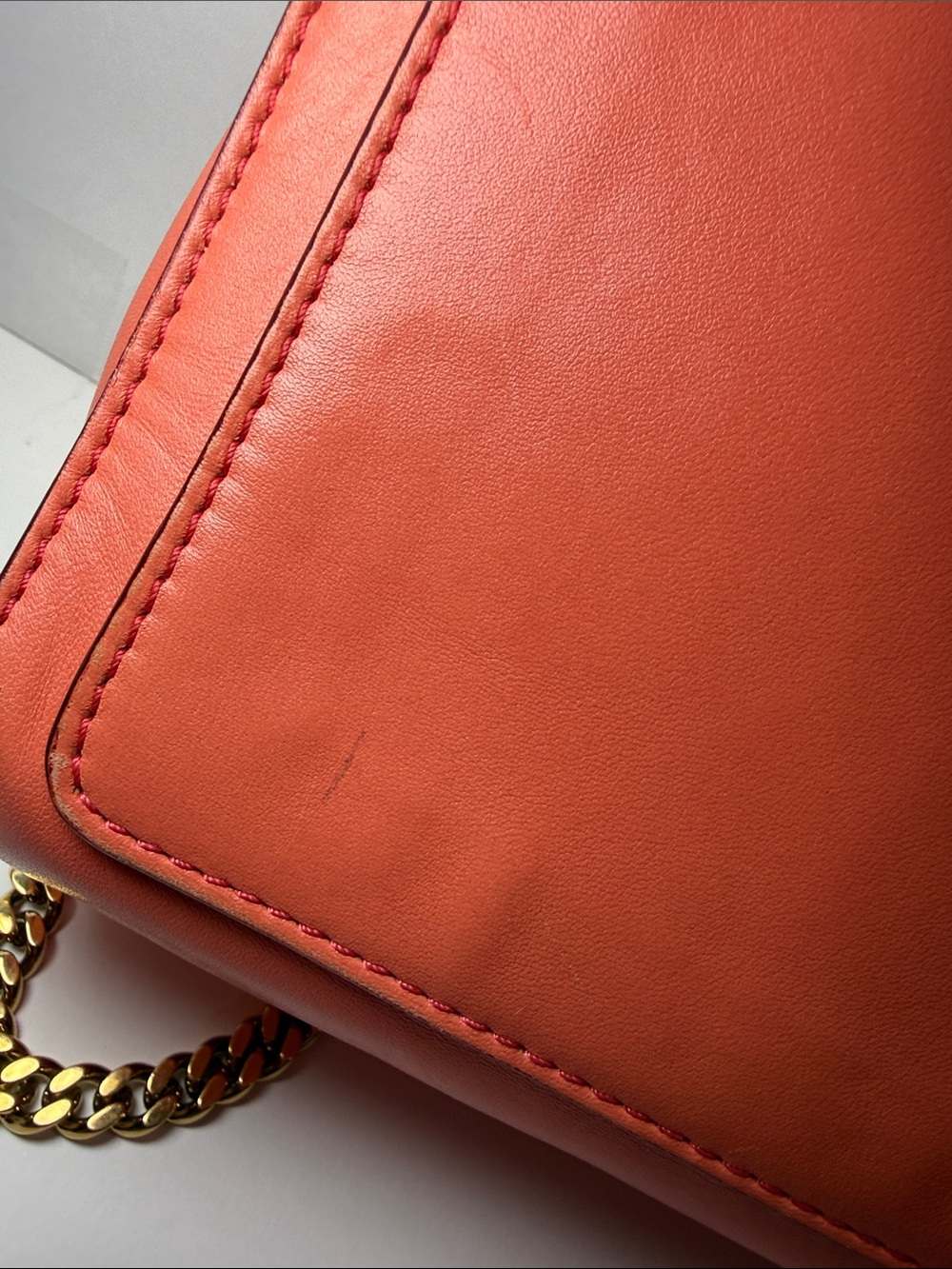 Chloé Coral Leather Crossbody Bag - Picture 7 of 17